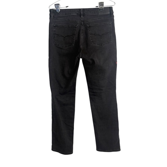 Lauren Ralph Lauren Black Label Southwestern Tribal Aztec Embroidered Jeans Sz 8 - Picture 5 of 9